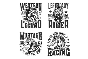 Horse Racing T Shirt Prints