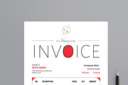 Minimalist Invoice Design, a Stationery Template by MightyDesign (Thumbnail 2 of 8)