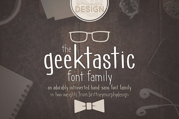 Geektastic Font Family preview 7