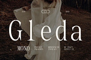 CS Gleda Mono – Monospaced Font, a Serif Font by Craft Supply Co. (Thumbnail 1 of 8)