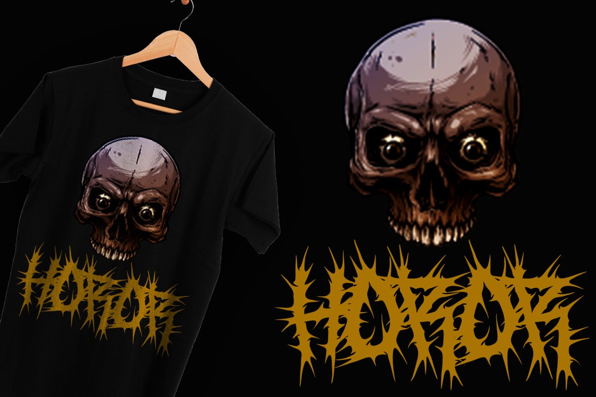 ROSE THORNS - Death Metal Band Font, a Blackletter Font by PutraCetol Studio (Photo 3 of 11)