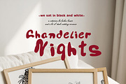 Chandelier Nights Fine Art Clipart, a Decorative Illustration by Muse Artist (Thumbnail 15 of 15)