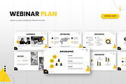 Webinar Plan - Google Slide, a Presentation Template by AQR Studio (Thumbnail 1 of 3)