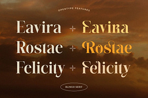 Blingo - Elegant Modern Serif Font