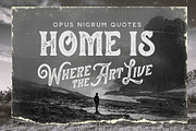 Stranger Font Collection + Extras, a Script Font by Opus Nigrum (Thumbnail 9 of 16)