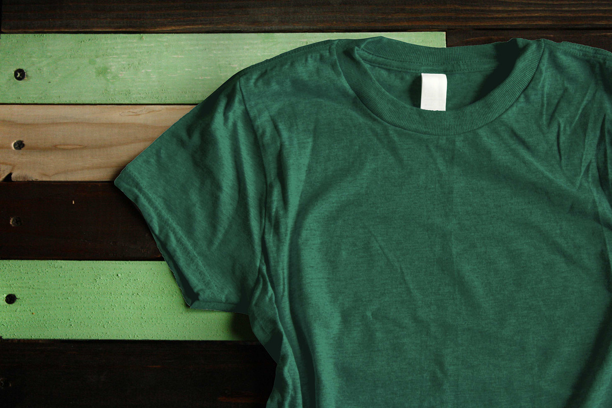Women's Crew Neck Tee Mock Up, a Shirt Mockup by SLTFNDRY (Photo 2 of 2)