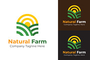 Natural Farm - Green Logo, a Branding & Logo Template by Design Box (Thumbnail 1 of 2)