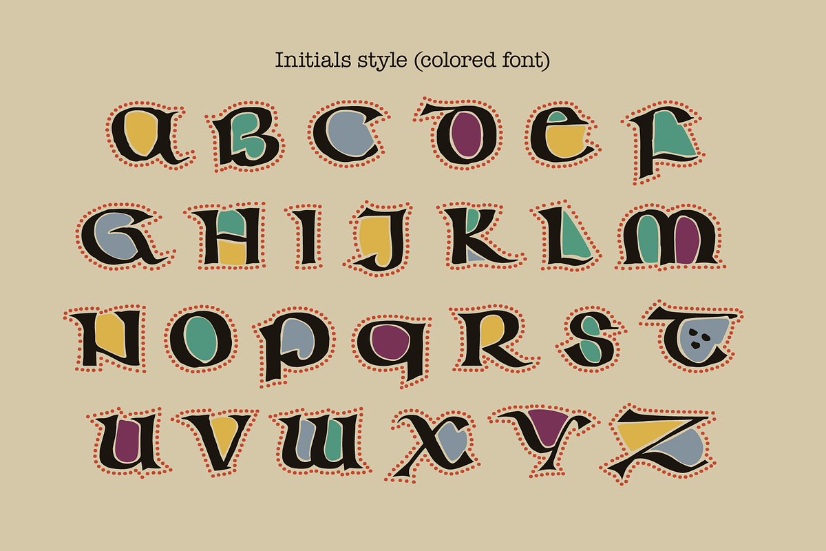 Lindisfarne Script font, a Script Font by kaer_shop (Photo 3 of 18)
