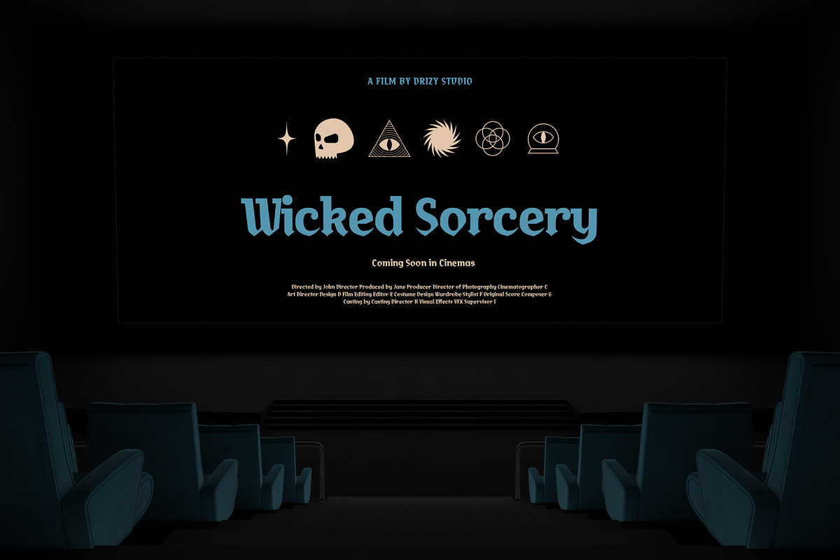 Lethalik – Blackletter Experimental, a Slab Serif Font by Drizy (Photo 7 of 10)