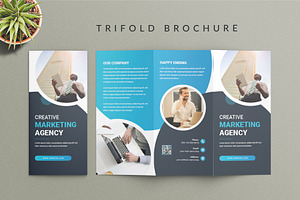 Business Trifold Brochure, a Brochure Template by Pixelpick