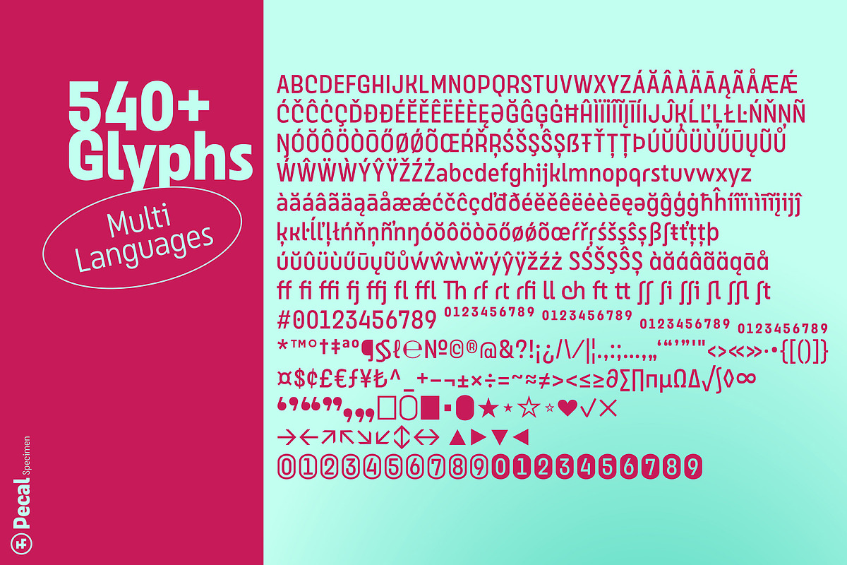 Pecal Modern Sans Serif, a Sans Serif Font by Hurufatfont (Photo 15 of 15)