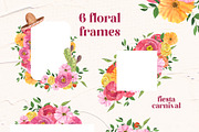 Fiesta Carnival Llama & Flora Cactus, an Animal Illustration by Catch the Dream Art (Thumbnail 5 of 9)