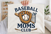 Baseball Moms Club PNG, an Illustration by designcity5 (Thumbnail 4 of 4)