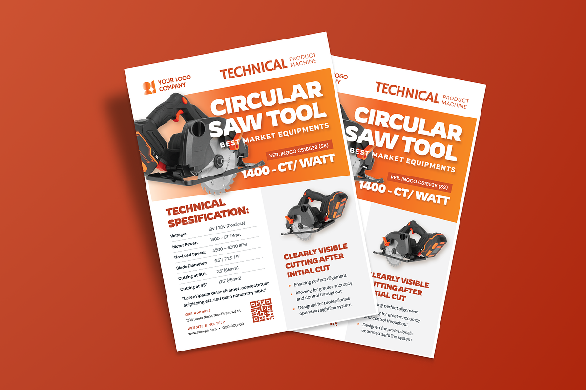 Technical Product Data Sheet, a Flyer Template by MMPixelCraft (Photo 4 of 6)