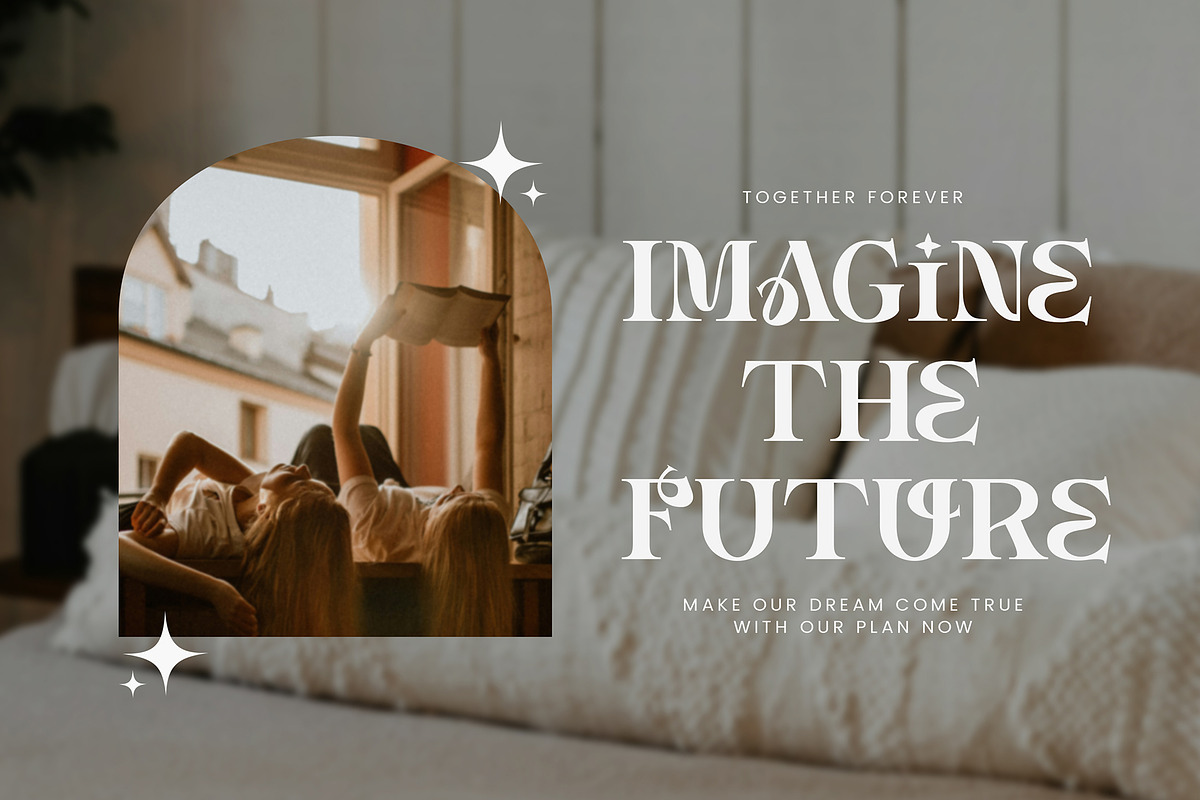Stemiona - Modern Display Serif Font, a Serif Font by Aksapix Studio (Photo 2 of 10)