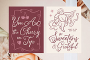 Cherry Poeme Handwritten Script Font, a Script Font by Inviline.co (Thumbnail 4 of 10)
