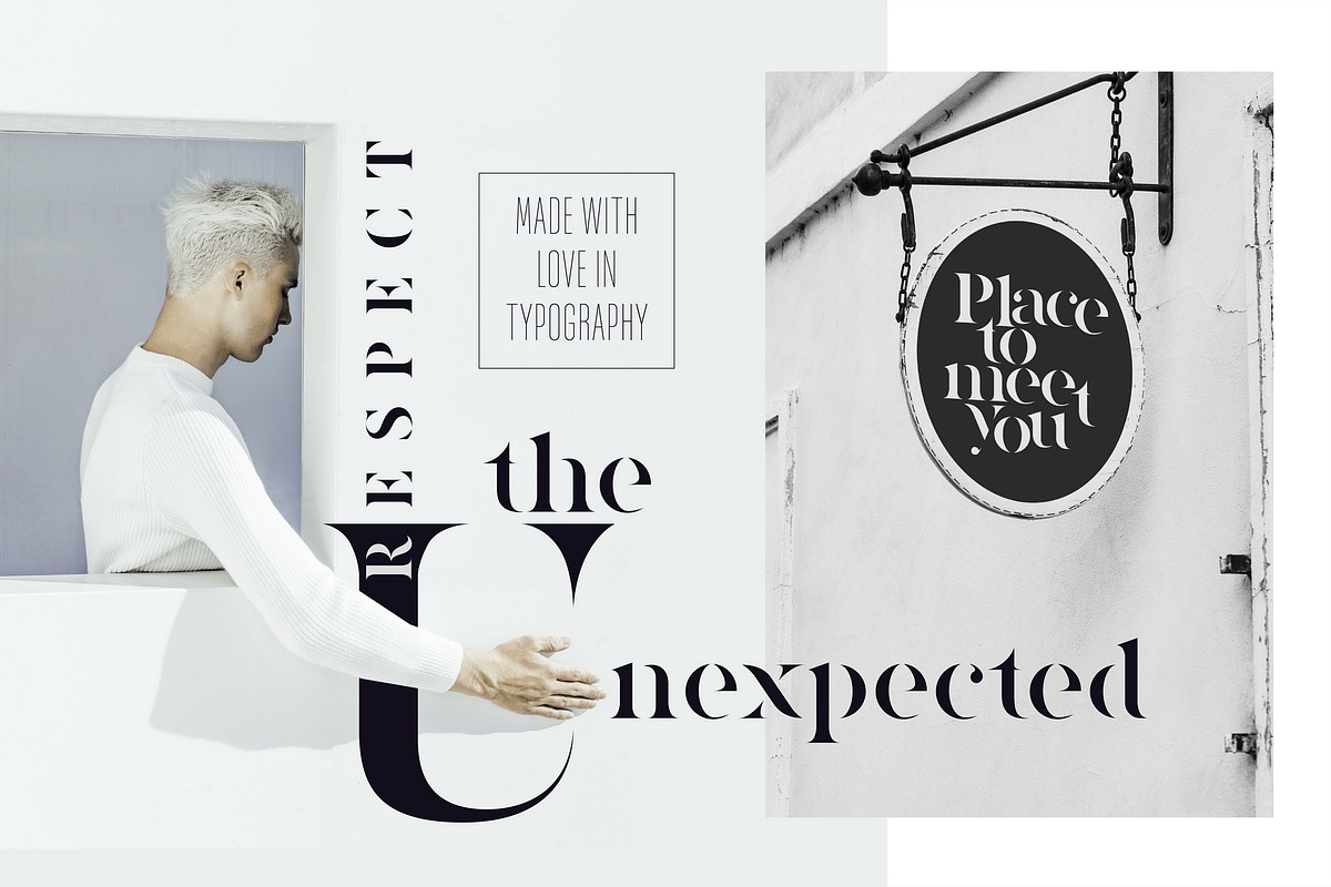 Quizles - Stencil Serif Font preview 3