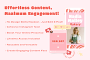 Funky Bakery Instagram Post Template, a Social Media Template by HellYeahDesigns (Thumbnail 4 of 7)