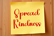 Kindness Benefit, a Handwritten Font by FreshTypeINK (Thumbnail 7 of 8)