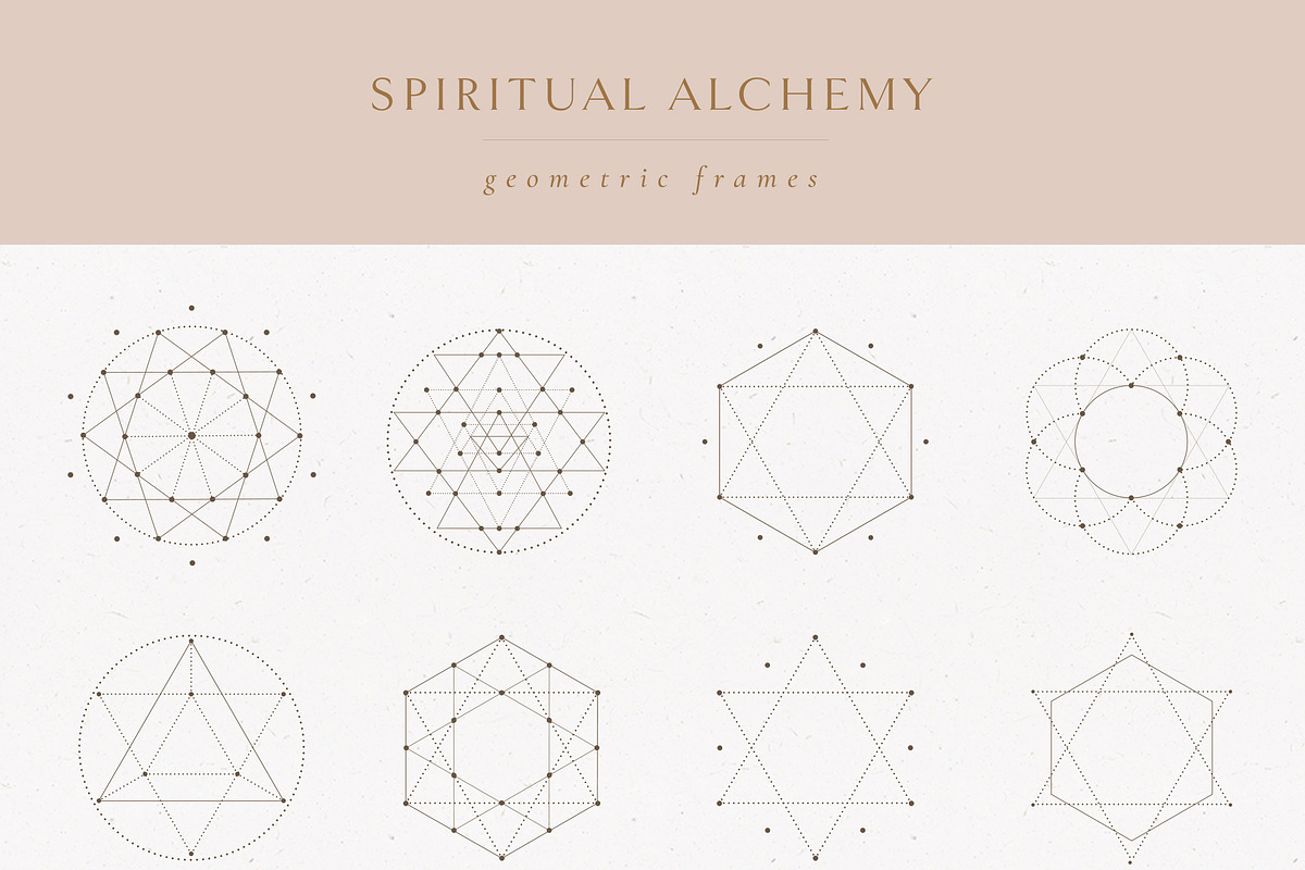 Logo Elements Illustrations, Frames, a Decorative Illustration by Olya ...