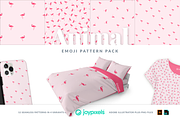 Animal Emoji Patterns by JoyPixels®, a Pattern Graphic by joypixels (Thumbnail 7 of 13)