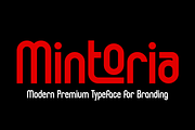 Mintoria is a modern sans serif font, a Sans Serif Font by Brown Cupple (Thumbnail 1 of 10)