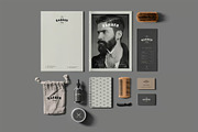 Barber Shop Branding Mock-up, a Product Mockup by zippypixelstudio (Thumbnail 9 of 11)