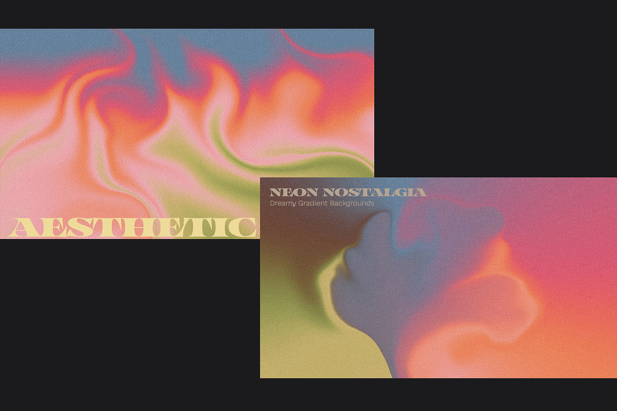 Neon Gradient Background Textures, a Texture Graphic by Oksana Trygub (Photo 9 of 16)