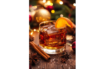 Enjoying deep amber Old Fashioned, a Food & Drink Photo by Lermont51