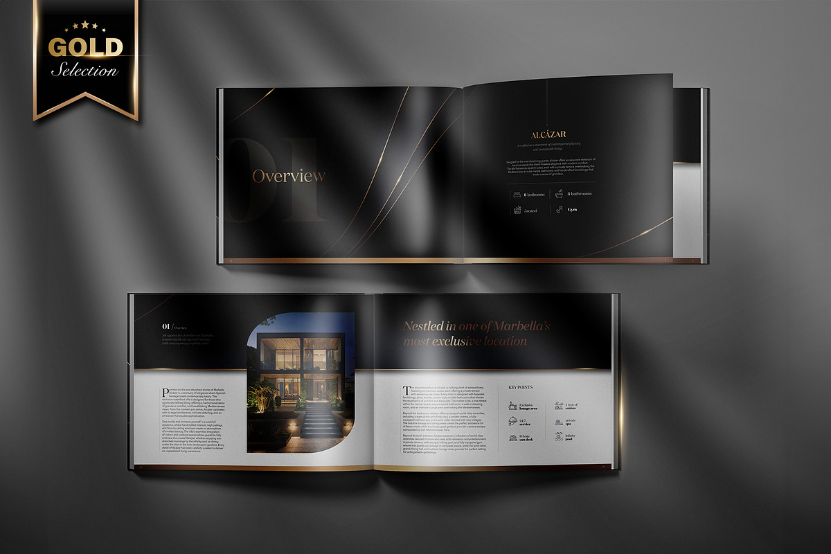 Luxury Real Estate Brochure Alcazar, a Brochure Template by mario_kojic_design (Photo 10 of 11)