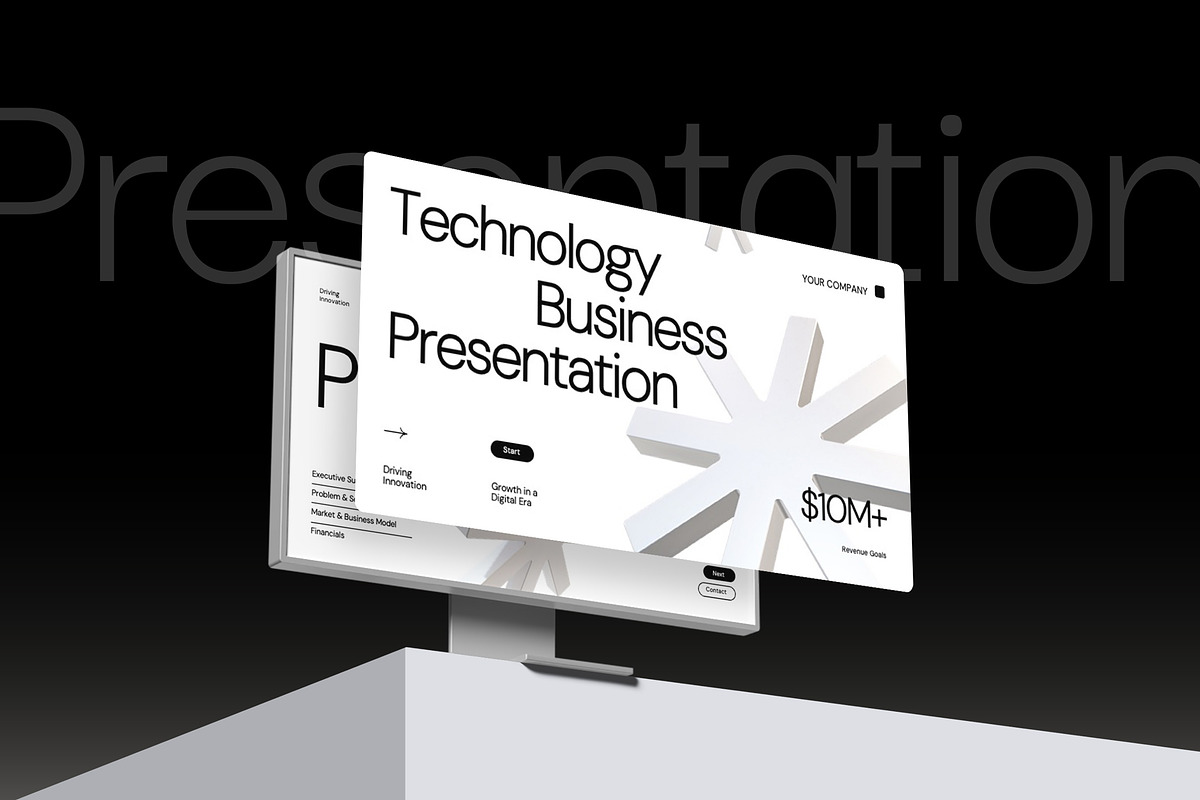 Trideeo - Technology Business Slides preview 3