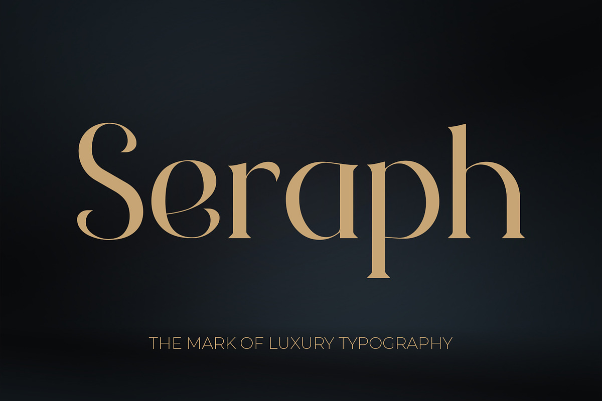 Seraph - Premium Decorative Serif, a Serif Font by OWPictures (Photo 1 of 10)