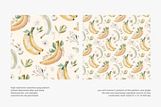 Banana floral seamless pattern, a Pattern Graphic by Pink Studio Art (Thumbnail 3 of 4)