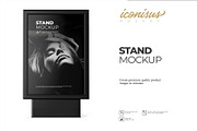 Stand Mockup Template, an Advertising Mockup by iconisusmockup (Thumbnail 1 of 3)