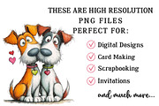 Valentine Dog Best Friend Clipart, an Illustration by OK Design (Thumbnail 5 of 6)