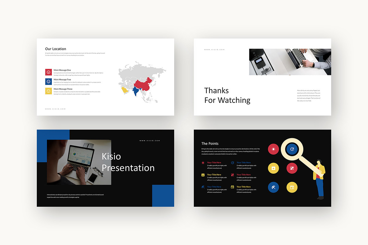 Kisio : Business Brief Powerpoint, a Presentation Template by Punkl Camp (Photo 9 of 17)