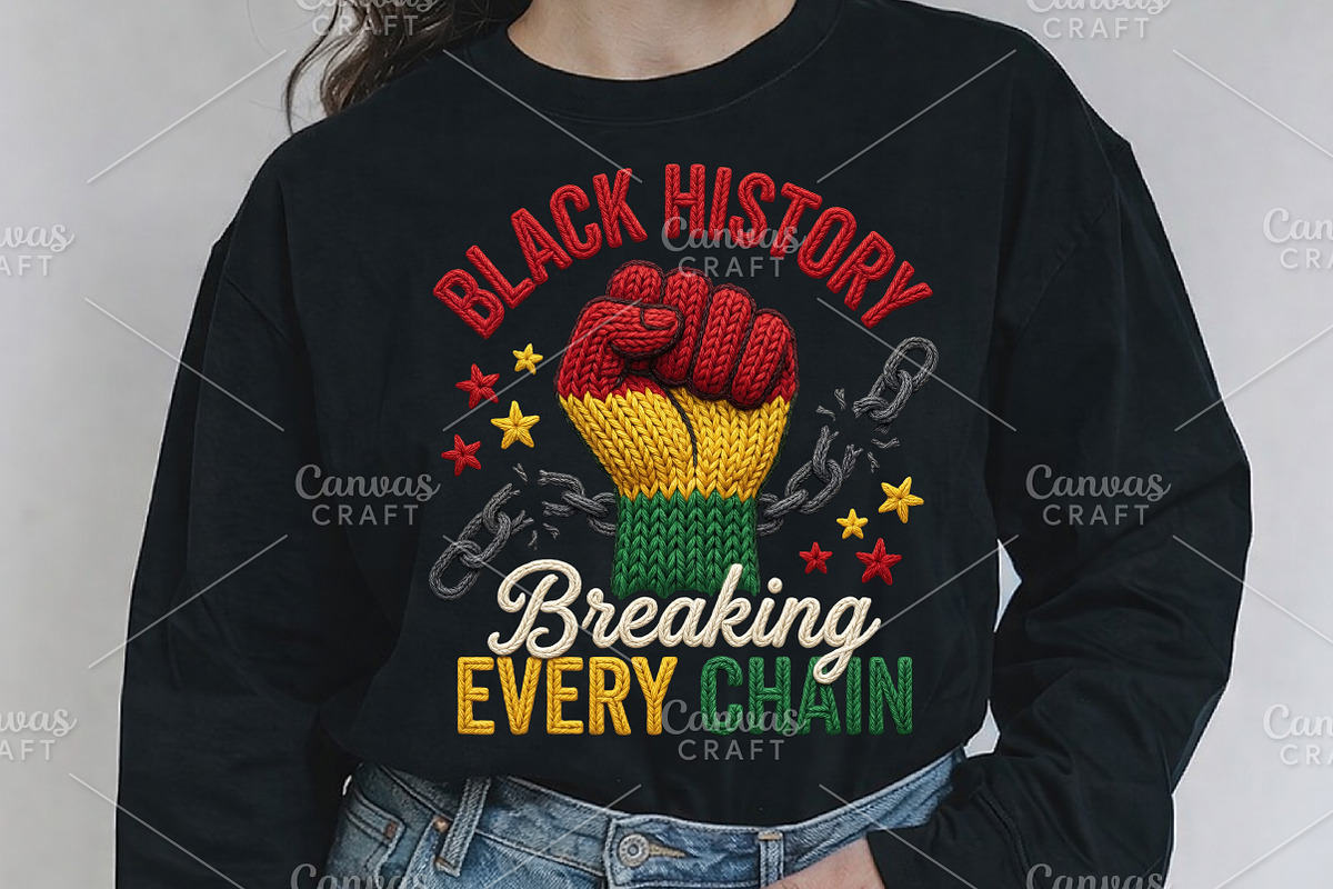 Black history Breaking Every Chain, an Illustration by Canvas Craft (Photo 6 of 6)
