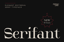 Serifant Family | Intro 50% OFF