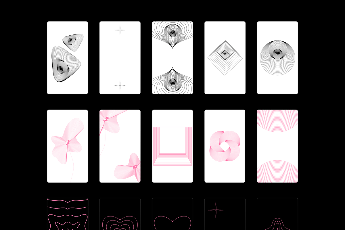 490 Abstract png elements bundle, an Object Graphic by MAcherry design studio (Photo 19 of 44)