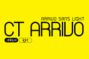 Arrivo Sans Light - Modern Sans Font, a Sans Serif Font by CuratedType Studio (Thumbnail 5 of 9)