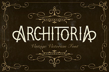 Architoria - Vintage Victorian Font