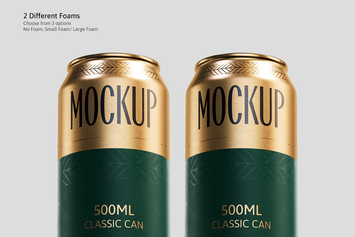 500ml Can Mockup | Plane Scene, a Packaging Mockup by AY Mock-Ups (Photo 6 of 9)