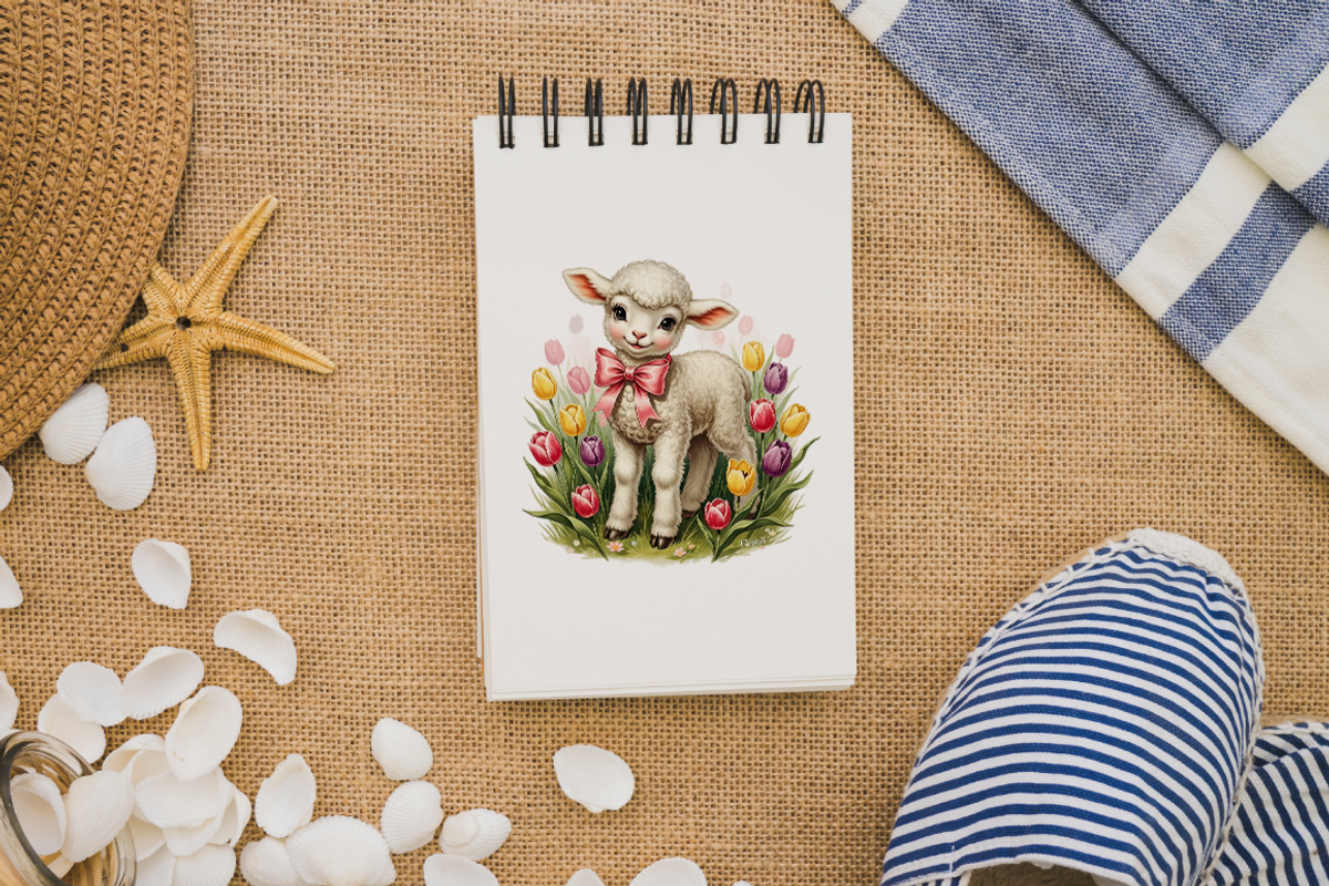 Vintage Easter PNG Clipart Bundle., an Object Illustration by KennedyStudio (Photo 4 of 5)
