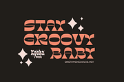 Kooka Font - Fun Groovy family, a Serif Font by creativemedialab (Thumbnail 10 of 11)