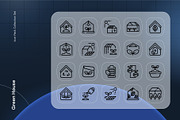 Green house Icon, an Outline Icon by Nathaya Studio (Thumbnail 2 of 2)
