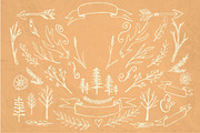 Dusky Pines Font Duo + Illustrations, a Script Font by Kellie Jayne Studio (Thumbnail 12 of 12)