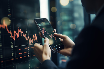 person investing on the stock market, a Technology Photo by Virgo Studio