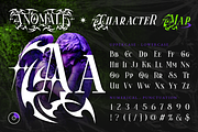 Anomale - Dark Tribal Font, a Blackletter Font by Artisan Themes (Thumbnail 2 of 11)