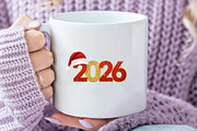 Glitter Happy New Year 2026 Png, an Illustration by Daily.Designs (Thumbnail 3 of 5)