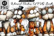 Whimsical Christmas Cat PNG Bundle, an Illustration by Daily.Designs (Thumbnail 1 of 5)